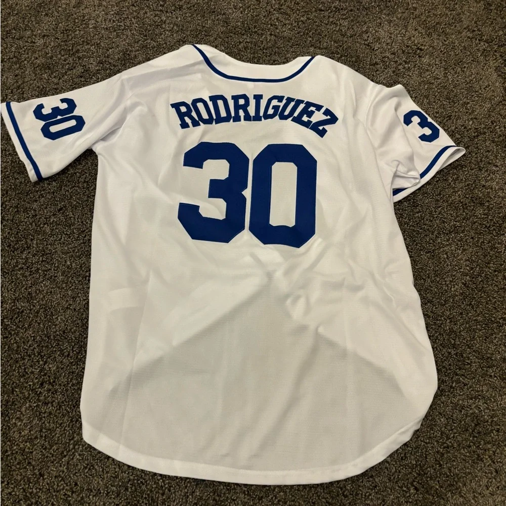 The sandlot baseball jersey.  Benny Rodriguez Halloween costume idea.  Large. - Picture 2 of 2